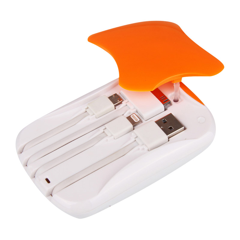 build-in cable power bank