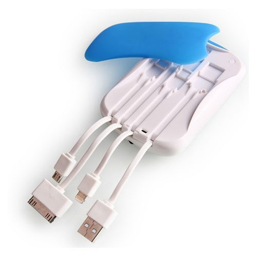 build-in cable power bank