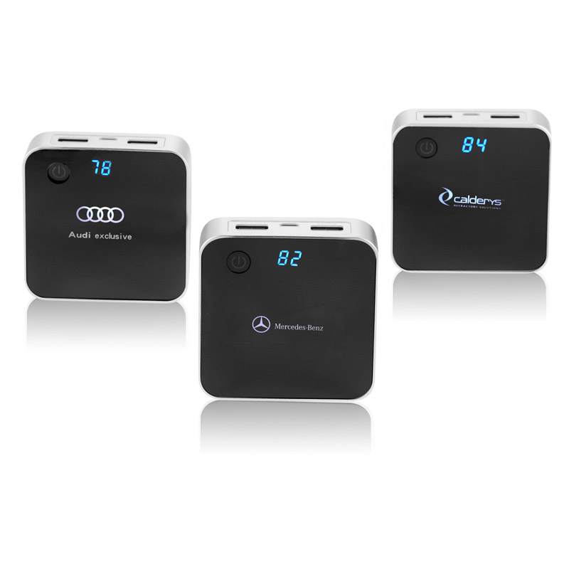 LCD/light up logo power bank
