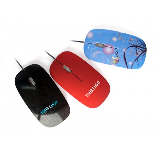 Light up logo mouse/laser graving mouse