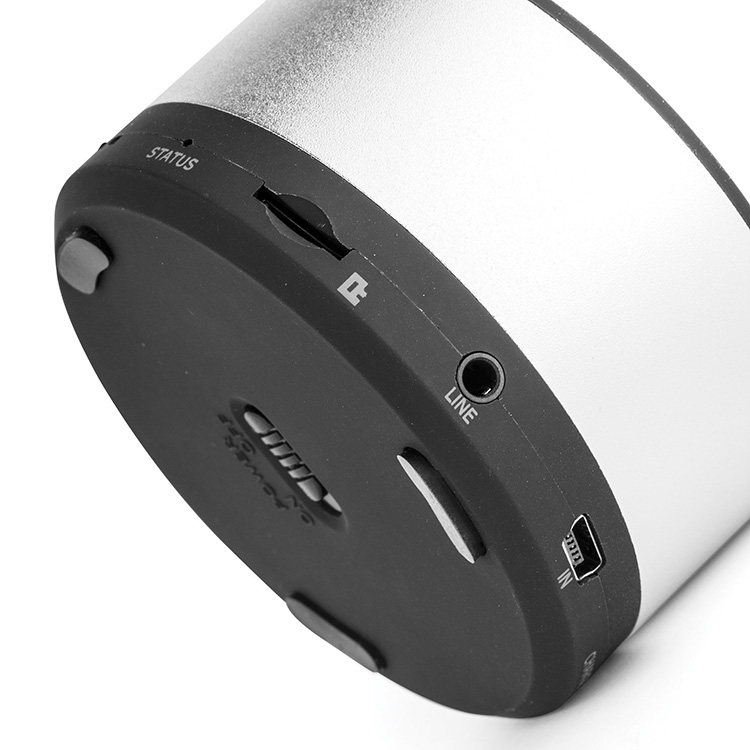 round shapebluetooth speaker/aluminium bluetooth speaker