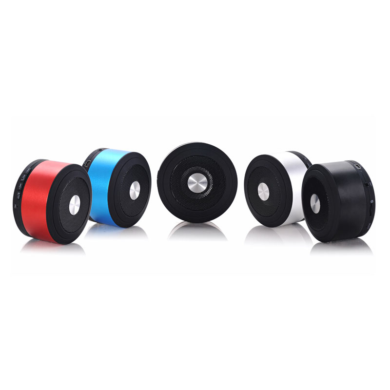 round shapebluetooth speaker/aluminium bluetooth speaker