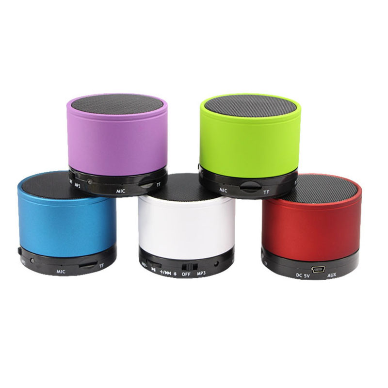 round shape bluetooth speaker
