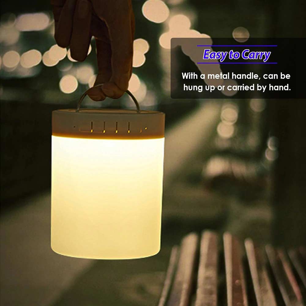 bluetooth speaker with LED nightlight/touch light bluetooth speaker
