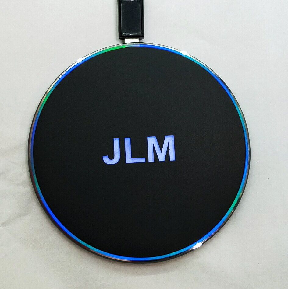 light up logo wireless charger