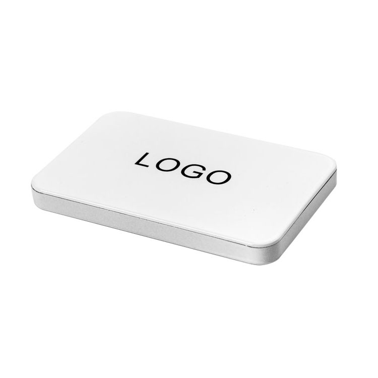 light up logo power bank/super thin power bank