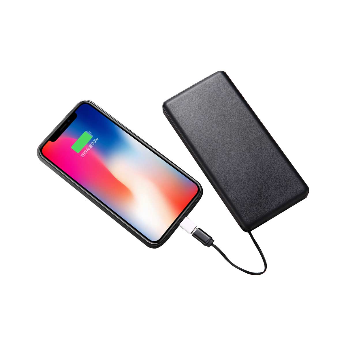 built-in cable power bank/retractable cable power bank
