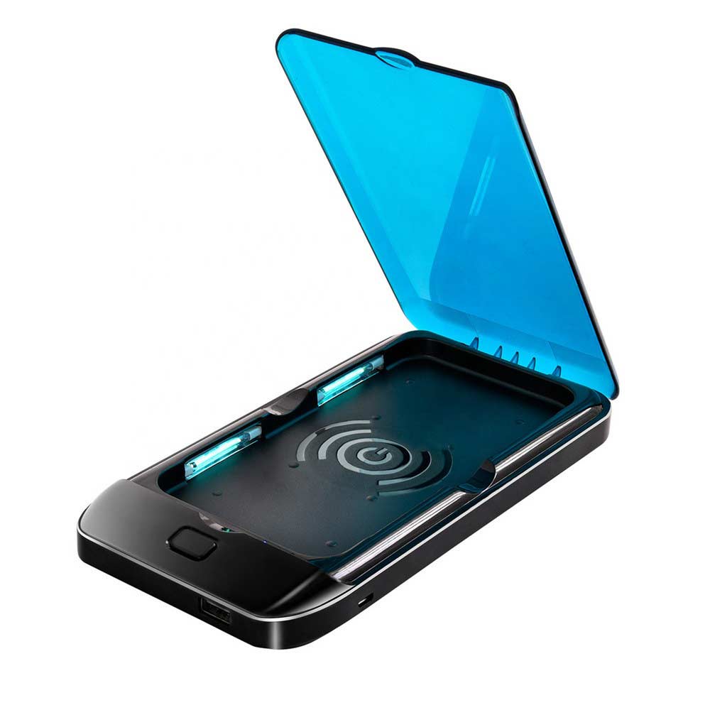 3 in 1 sterilizer/Sanitizer/wireless charger power bank