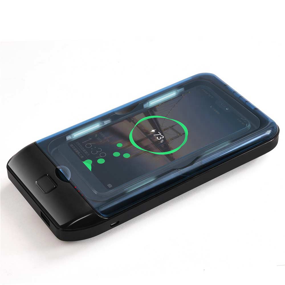 3 in 1 sterilizer/Sanitizer/wireless charger power bank