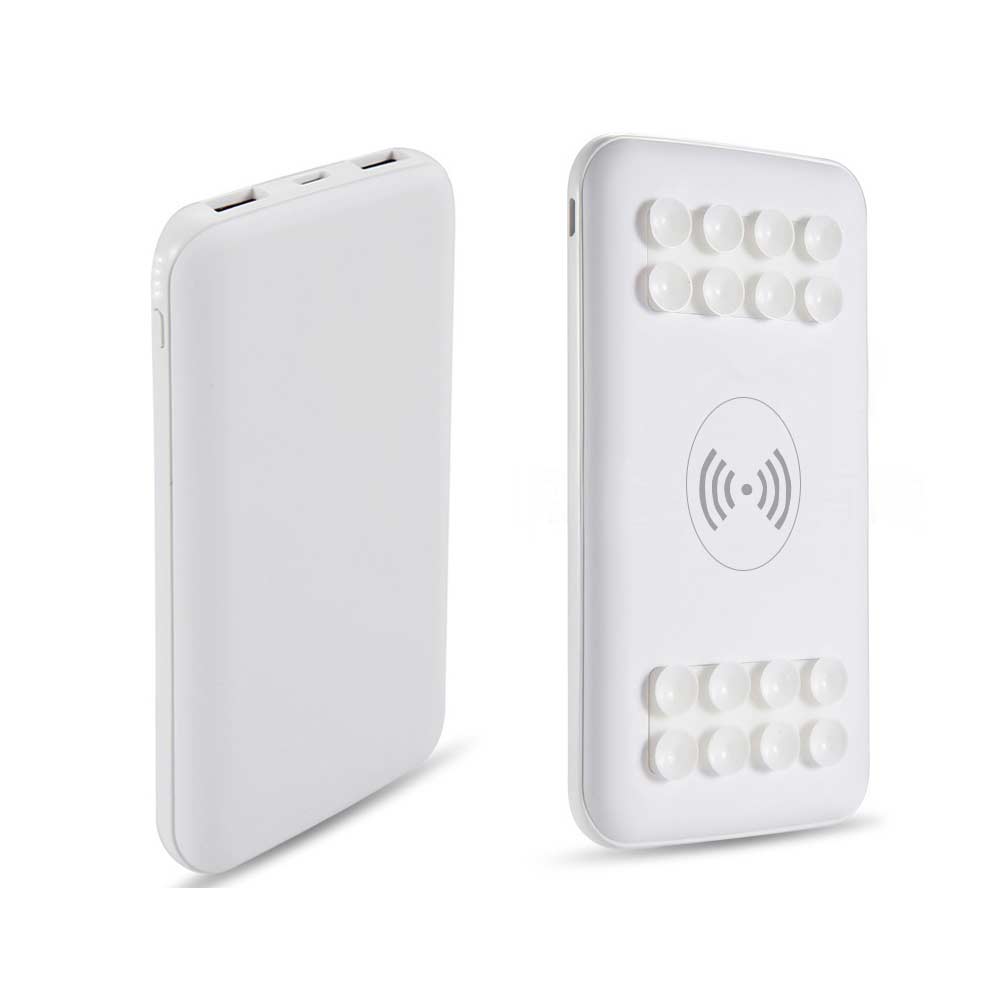 wireless charger power bank/power bank with sucker