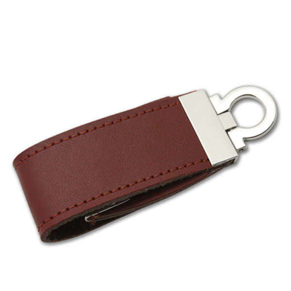 leather flash drive