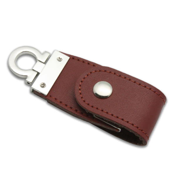 leather flash drive