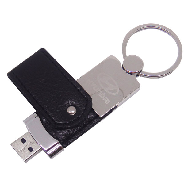 leather flash drive