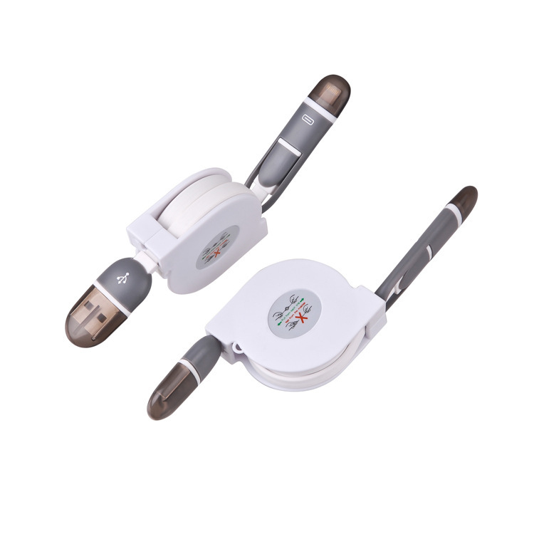 mini USB cable/retractable cable/2 in 1/3 in 1 cable