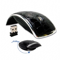 wireless mouse/folding mouse/foldable mouse/leather mouse