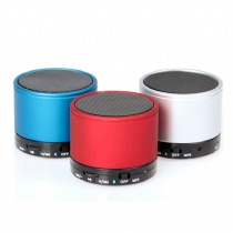 round shape bluetooth speaker