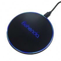 light up logo wireless charger