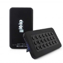 light up logo power bank/power bank with sucker/phone stand
