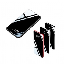 mirror effect power bank/full screen power bank